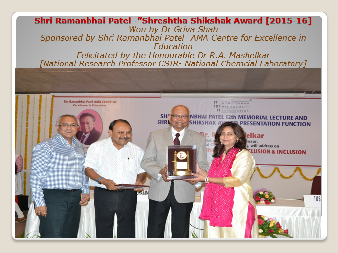 Shreshtha Shikshak Award